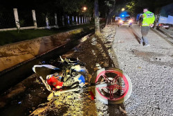 Adu Benteng Truk Vs Yamaha Vixion di Sragen, Pemotor Meninggal Diduga Kurang Konsentrasi