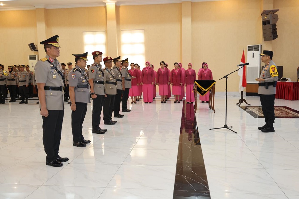Mutasi Pejabat Utama Polda DIY: dari Dirreskrimsus, Irwasda dan Kapolresta Jogja
