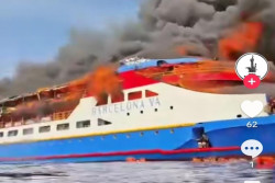 KM Barcelona 5 Terbakar, Seorang Ibu Hamil Ditemukan Meninggal Dunia