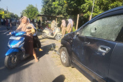9 Motor Diseruduk Avanza di Sanden Bantul, Satu Orang Dilarikan ke RS