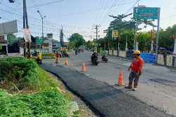 Sempat Terdampak Pembangunan Tol Jogja-Solo, Tiga Jalan di Sleman Rampung Diperbaiki