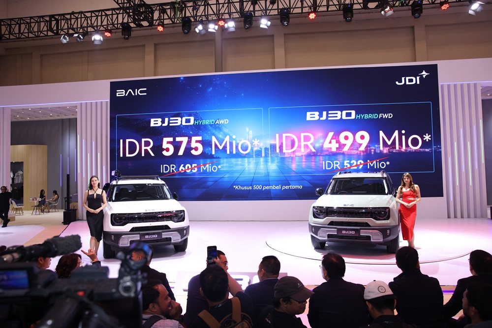BAIC BJ30 Hybrid Debut di GIIAS 2025!