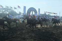 Pacuan Kuda di Stadion Sultan Agung Bantul, King Argentine Cetak Sejarah di IHR-Indonesia Derby 2025