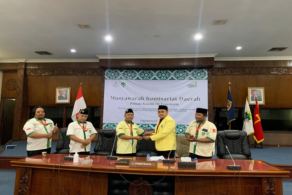 Rio Mayrolla Terpilih Jadi Ketua Pemuda Katolik DIY