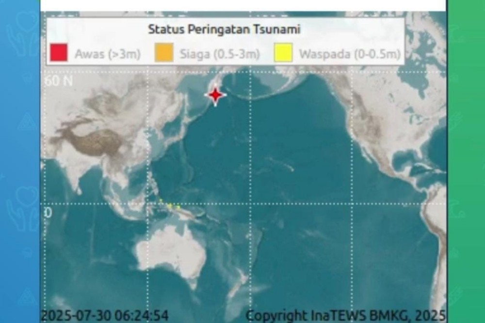 Gempa Rusia: Tercatat 30 Kali Gempa Susulan dengan Kekuatan Capai Magnitudo 5,0
