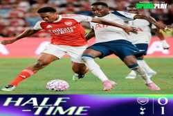 Babak Pertama, Tottenham Hotspur Unggul 1-0 Atas Arsenal