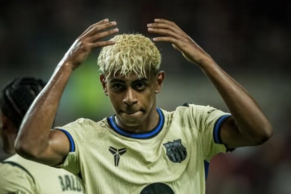 Barcelona FC Gilas FC Seoul 7-3, Lamine Yamal dan Feran Torres Cetak Brace