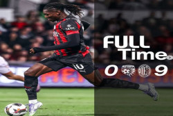 AC Milan Remukkan Perth Glory 9-0, Noah Okafor dan Rafael Leao Cetak Brace