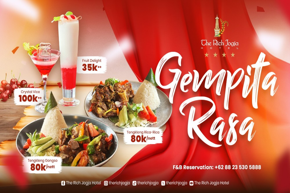 The Rich Hotel Hadirkan Gempita Rasa Spesial Agustus
