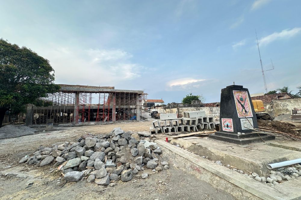 Pembangunan Parkir Pasar Godean Capai 70 Persen, September Bakal Rampung