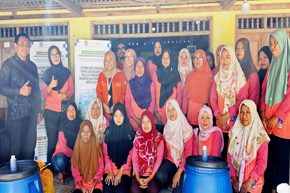 Sinergi Kampus dan Desa: UNY Latih KWT Gunungkidul untuk Perkuat Pemasaran Produk Organik