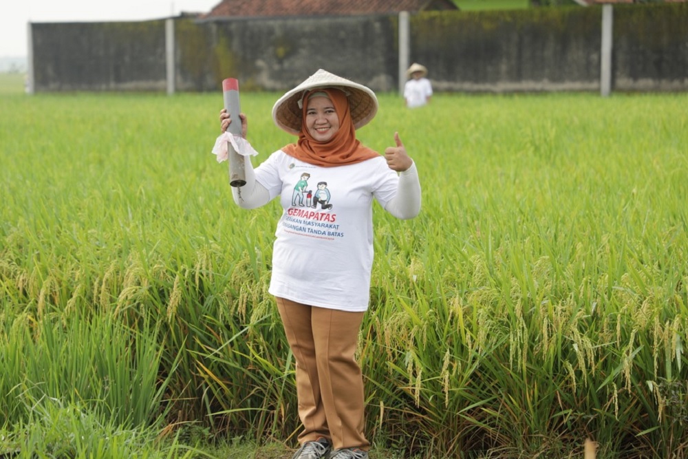 Kementerian ATR/BPN Dorong Pasang Patok Batas Tanah dengan GEMAPATAS