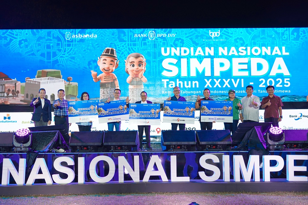 Nasabah BPD DIY Menang Rp100 Juta di Undian Simpeda Nasional ke-36
