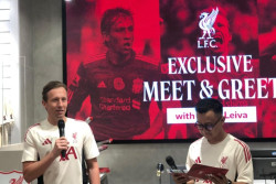 Legenda Liverpool Lucas Leiva Kunjungi Jakarta
