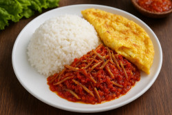 Resep Nasi Sambal Teri, Cocok untuk Anak Kos