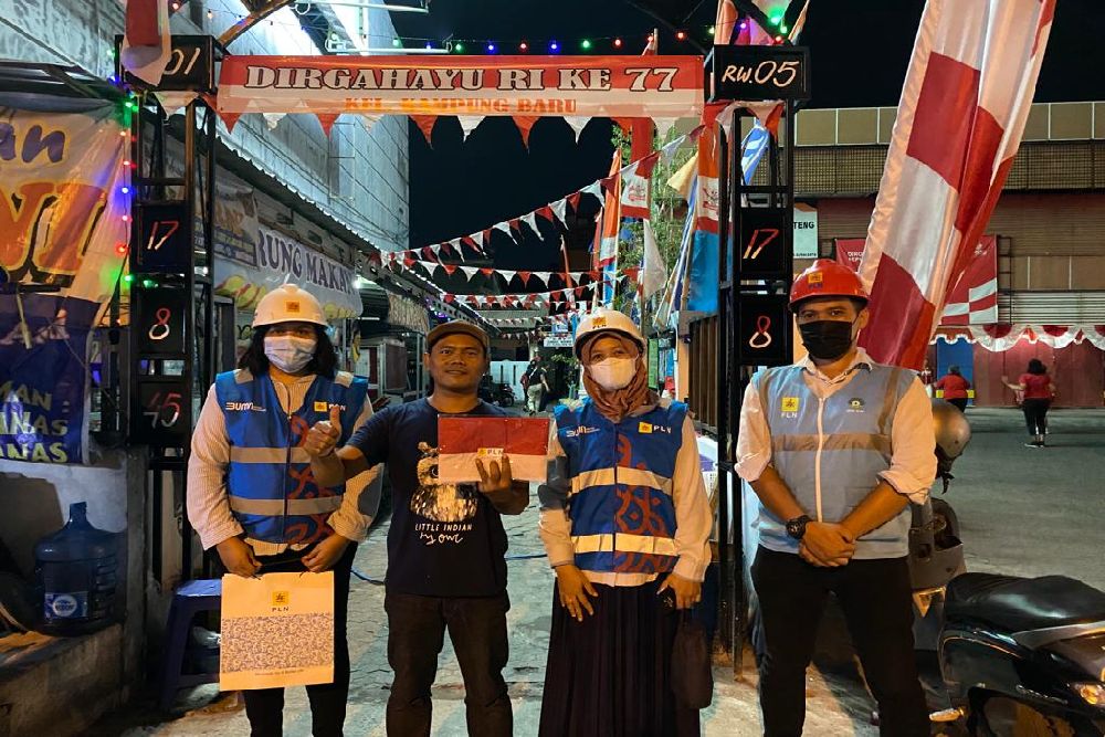 HUT RI ke 80, PLN Imbau Masyarakat Berhati-hati Saat Pasang Bendera dan Umbul-umbul