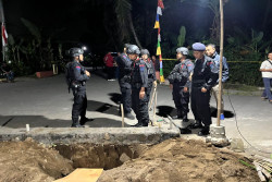 Warga Ngemplak Temukan Benda Menyerupai Mortir Saat Gali Tanah, Gegana Turun Tangan