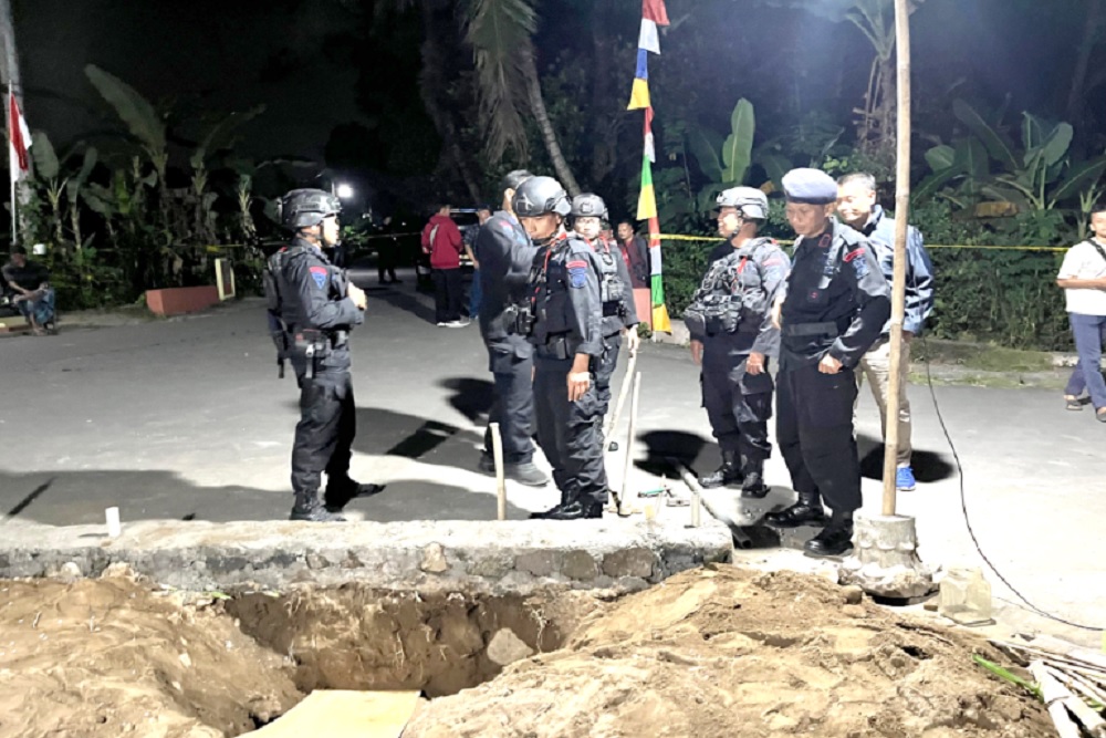 Temuan Mortir di Halaman Rumah Warga Sleman Diduga Kuat Bom Pesawat