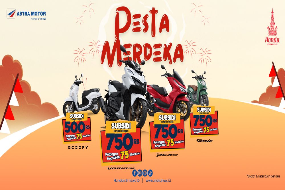 Astra Motor Yogyakarta Gelar Program Spesial Pesta Merdeka di HUT RI Ke-80