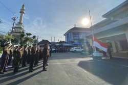Kejaksaan Sleman Mulai Dijaga Ketat Personel TNI