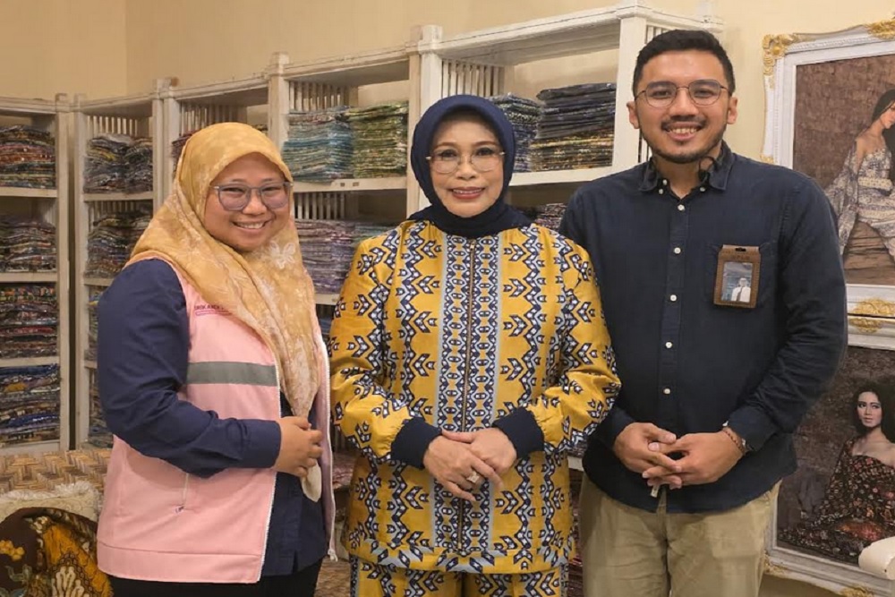 Istri Mensos Apresiasi Pemberdayaan Disabilitas Mitra Binaan TJSL PLN di Aora Wistara Surabaya