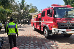 Diduga Akibat Korsleting Listrik, Gudang Perkakas Rumah di Sleman Terbakar