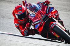 Dua Pebalap Gagal Finish MotoGP Australia 2025, Marc Marquez Terdepan