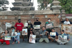 Kolcai Jogja, Menangkap Situasi dalam Guratan Cat Air