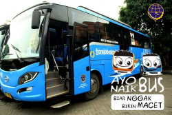 HUT ke-80 RI, Naik Transportasi Umum di Jabotabek Hanya Rp80
