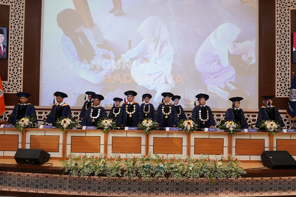 UAD Tambah 4 Guru Besar dari Beragam Rumpun llmu