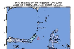 BMKG Ungkap Penyebab Gempa M 5,0 di Manado Hari Ini
