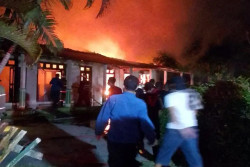 Rumah di Kudu Sukoharjo Ludes Terbakar