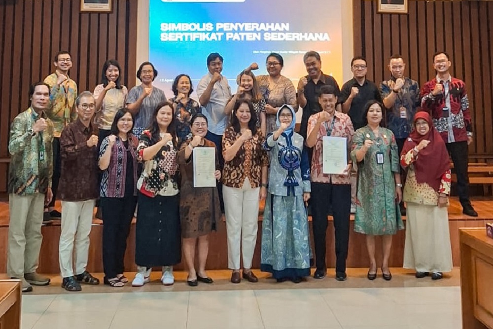 Dua Inovasi UKDW Resmi Dipatenkan, Bawa Solusi untuk Masyarakat