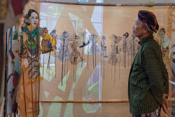 Pameran Wayang Uwuh, Perkembangan Teknologi Harus Bisa Selesaikan Persoalan Sampah