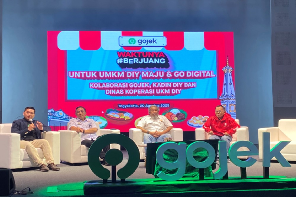 Gencarkan Digitalisasi UMKM, Gojek Gandeng Kadin dan Dinas Koperasi DIY