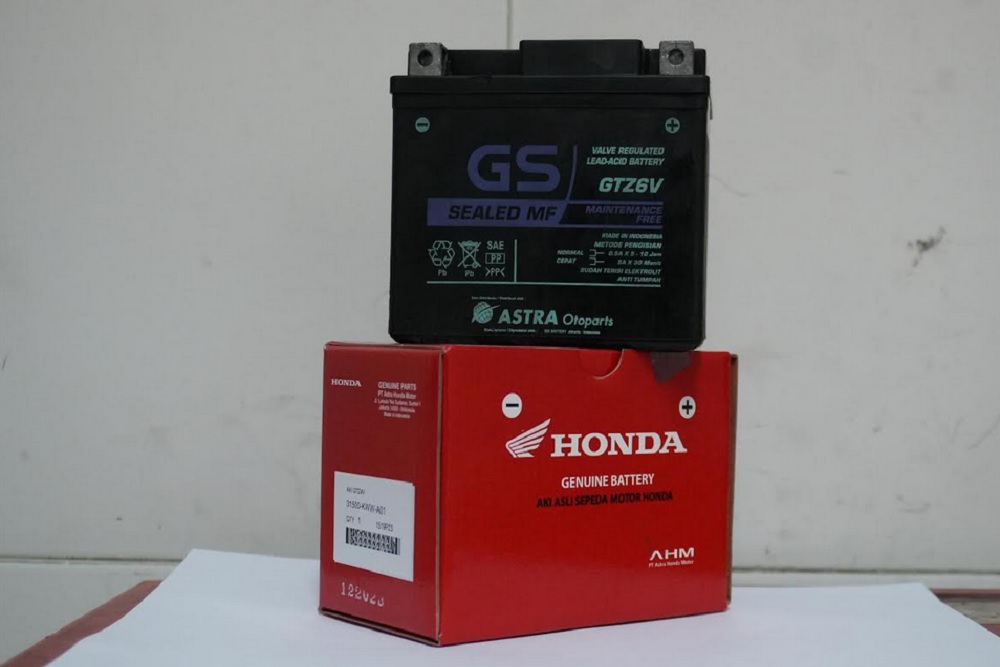 Tips Perawatan Aki Sepeda Motor Honda