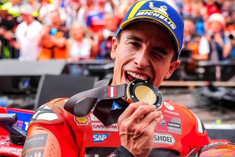 Jadi Juara di MotoGP Hungaria, Marquez Menang ke-13