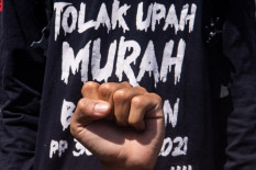 Demo Buruh: DPR Jangan Cuma Joget, Sahkan RUU Ketenagakerjaan