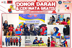 PT Indomarco Prismatama Yogyakarta Gelar Donor Darah dan Periksa Mata Gratis