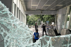 Demo Rusuh: CCTV hingga Vendhing Machine MRT Dijarah