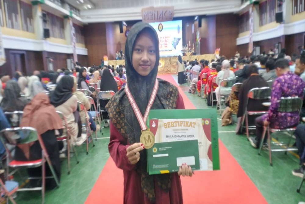 Siswa MTsN 6 Bantul Sabet Juara 1 MTQ Tingkat Nasional