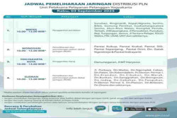 Wates, Wonosari, Sleman dan Kota Jogja Ada Pemadaman Listrik Hari Ini