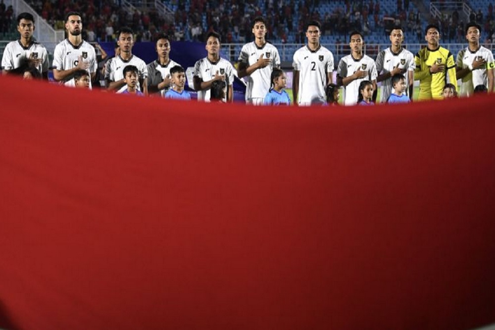 Babak Pertama, Timnas U-23 Indonesia Vs Laos Masih 0-0