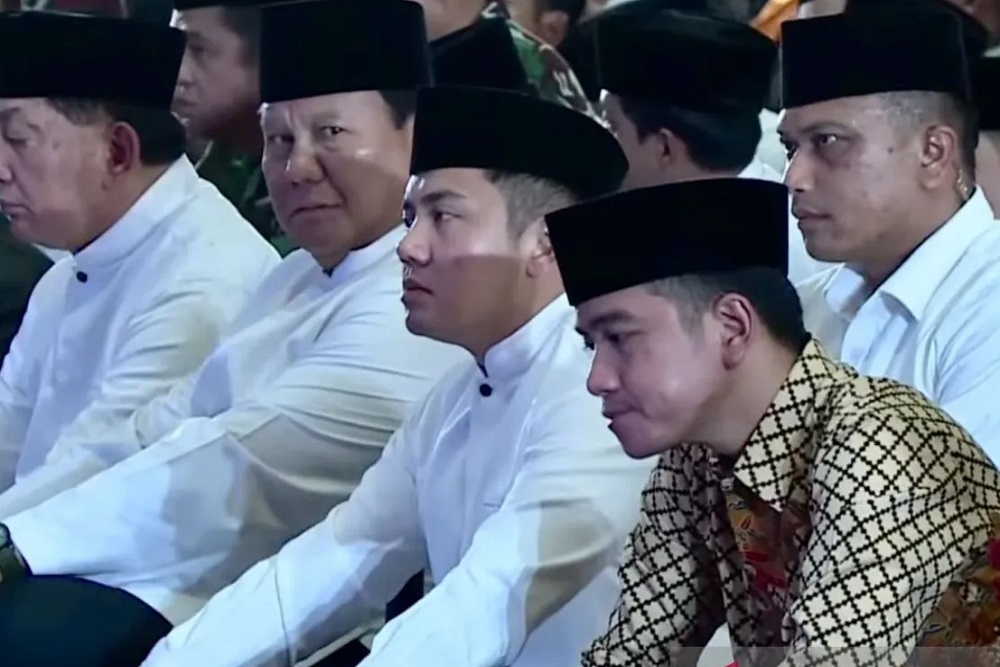 Prabowo dan Gibran Hadiri Peringatan Maulid Nabi di Istiqlal