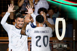 Hasil Armenia vs Portugal Babak 1: Skor 0-3, Cristiano Ronaldo Cetak Gol