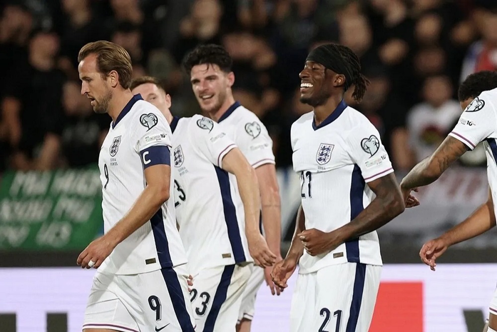 Libas Serbia 5-0, Inggris Kokoh di Puncak Grup K