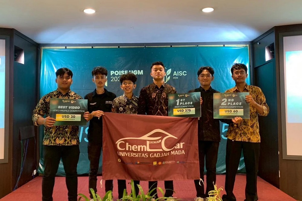 Mahasiswa UGM Siap Berlaga di Kompetisi Internasional Prototipe Mobil Kimia