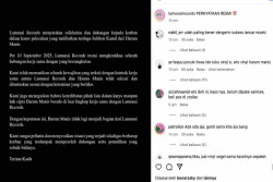 Lamunai Putus Kerja Sama Harum Manis, Gegara Vokalis Diduga Jadi Pelaku Pelecehan