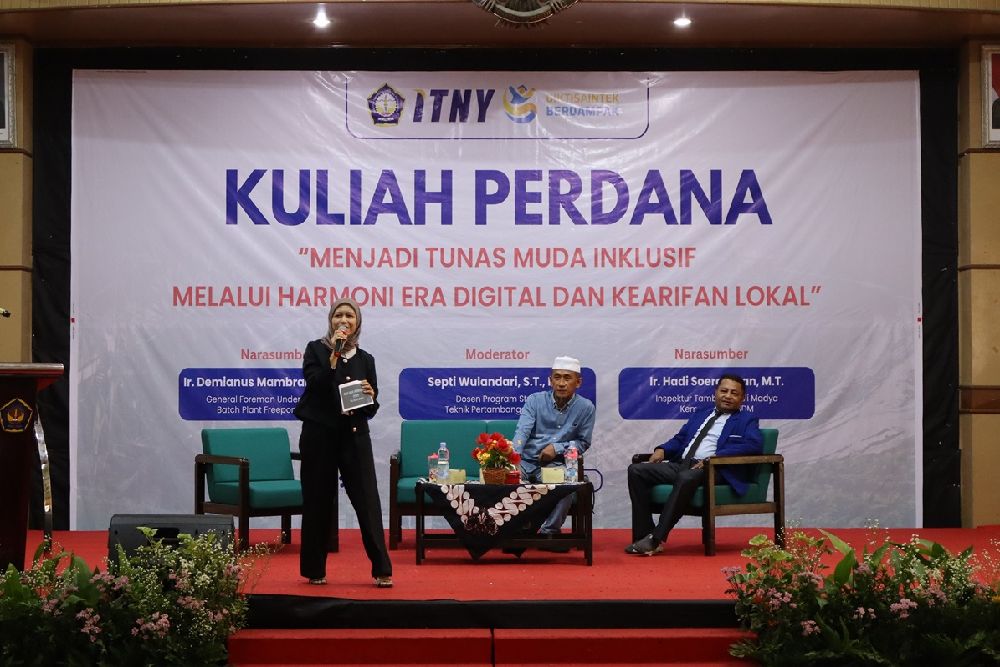 Kuliah Perdana, Mahasiswa Baru ITNY Didorong Inklusif dan Berwawasan Digital