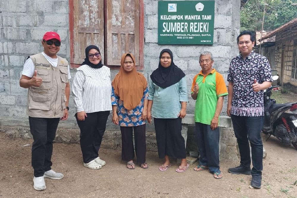 Dosen UPN Dampingi Kelompok Usaha Mendong KWT Sumber Rejeki Pajangan Bantul